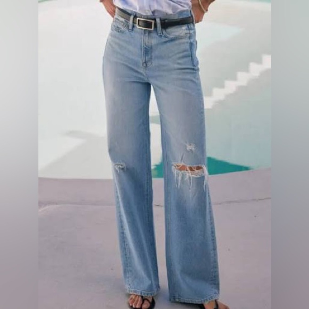 AYR The Secret Sauce - light wash distressed size 26
